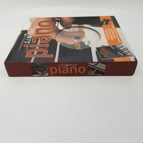 Hinkler Simply Piano DVD Box Set w/ 80-Page Piano Lessons Spiral Book OPEN BOX - Picture 6 of 8